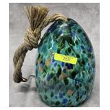 8' HANGING ART GLASS BELL