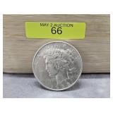 1923-D PEACE DOLLAR, FINE