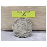 1922 PEACE DOLLAR, VG
