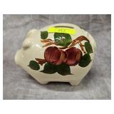 6' FRANCISCAN 'APPLE' PIGGY BANK