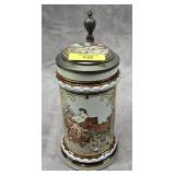 9' METTLACH GERMAN 'BROTHERS GRIM' BEER STEIN