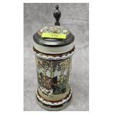 9' METTLACH GERMAN 'BROTHERS GRIM' BEER STEIN