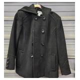 ST. JOHN'S BAY WOMEN'S HOODED JACKET, SZ-PETITE M