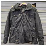 H&M WOMEN'S HOODED JACKET, SZ-10