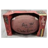 SIGNED RAWLINGS DABO SWINNEY ALL IN FOOTBALL