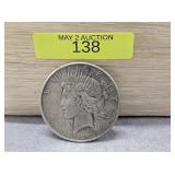 1926-S PEACE DOLLAR, VG