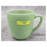 4.5' FIRE-KING JADEITE GLASS PITCHER