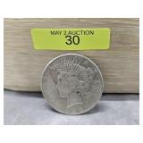 1925-S PEACE DOLLAR, VG