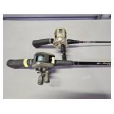 DAIWA & CABELAS BAIT CASTING ROD & REEL LOT