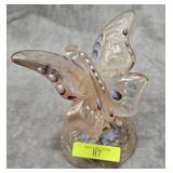 5' FENTON PAINTED CARNIVAL BUTTERFLY