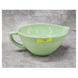 7.5' FIRE-KING JADEITE GLASS BATTER BOWL