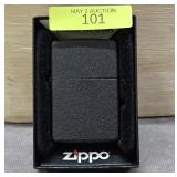 ZIPPO MATTE BLACK CIGARETTE LIGHTER