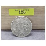 1926 PEACE DOLLAR, VG