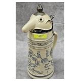 VINTAGE 12' WEBCO GERMANY FIGURAL STEIN