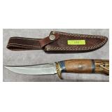 7.5' CHIPAWAY CUTLERY BOWIE KNIFE W/ SHEATH