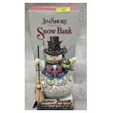 10' JIM SHORE 'SNOW BANK' STILL BANK