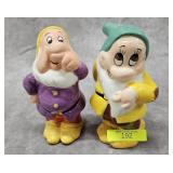 SET OF 5' DISNEY 'SNOW WHITE' DWARVES SHAKERS