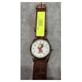 DISNEY SNOW WHITE 'GRUMPY' WRISTWATCH