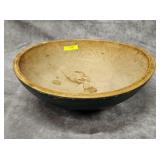 VINTAGE 13' WOODEN DOUGH BOWL