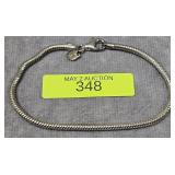 7' STERLING SILVER LIQUID SILVER BRACELET