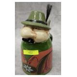 7.5' PETER GERZ FIGURAL BEER STEIN