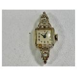 Bulova 14K gold watch