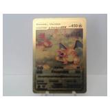 Pokemon Card Rare Gold Charmander, Charizard GX