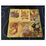Pokemon Cards Rare Gold Foils Lot