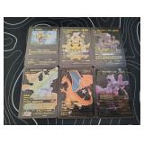 Pokemon Cards Rare Black Foils Lot