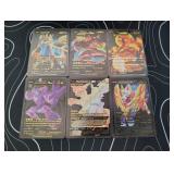 Pokemon Cards Rare Black Foils Lot