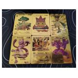 Pokemon Cards Rare Gold Foils Lot