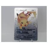Pokemon Card Rare Silver Pikachu V