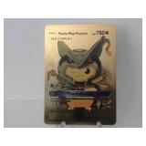 Pokemon Card Rare Gold Pikachu Mega Rayquaza