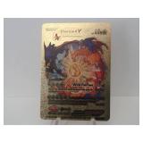 Pokemon Card Rare Gold Charizard V