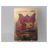 Pokemon Card Rare Gold Pikachu Mega Sableye