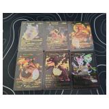 Pokemon Cards Rare Black Foils Lot