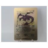 Pokemon Card Rare Gold Shining Charizard 1st Ed