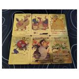 Pokemon Cards Rare Gold Foils Lot