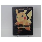 Pokemon Card Rare Black Pikachu V
