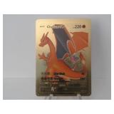 Pokemon Card Rare Gold Charizard V