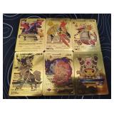 Pokemon Rare Gold Foil Cards Lot