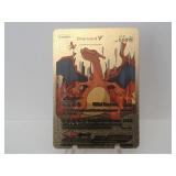 Pokemon Card Rare Gold Charizard V