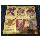 Pokemon Rare Gold Foil Cards Lot
