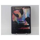 Pokemon Card Rare Black Charizard GX Rainbow