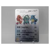 Pokemon Rare Silver Charmander, Squirtle GX