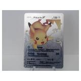 Pokemon Card Rare Silver Pikachu V