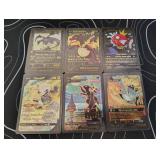 Pokemon Rare Black Foil Cards Lot