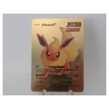 Pokemon Rare Gold Flareon V