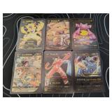 Pokemon Rare Black Foil Cards Lot