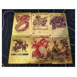 Pokemon Rare Gold Foil Cards Lot